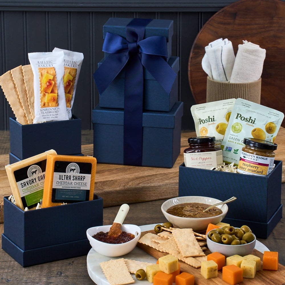 Gourmet Cheese & Cracker Delight