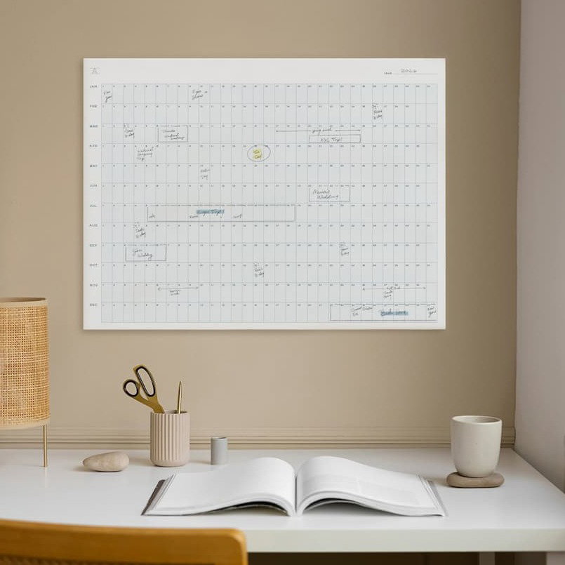 Undated Annual Planning Calendar