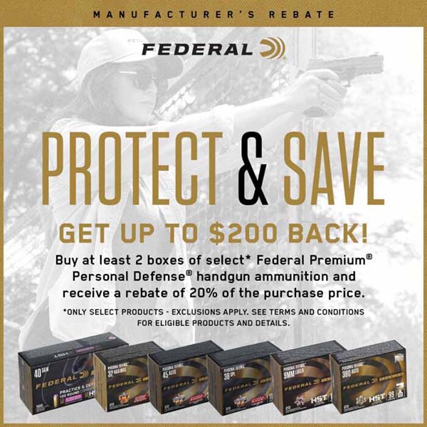 Federal Protect & Save Rebate 2026