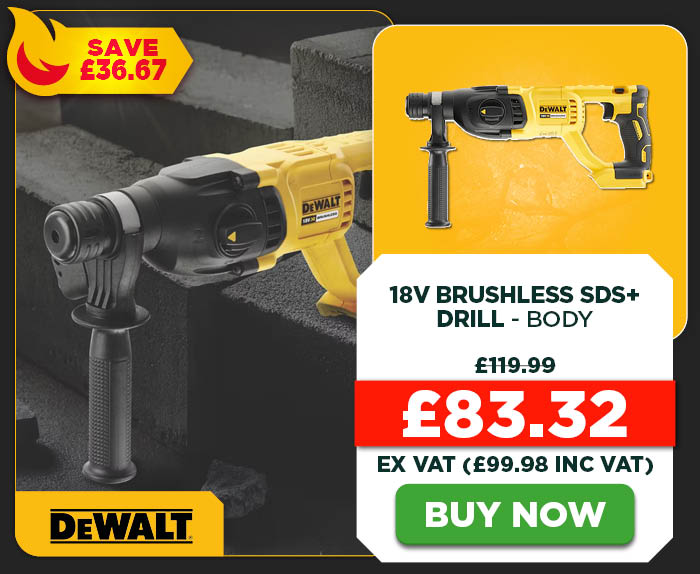 Dewalt DCH033N-XJ 18V XR Brushless SDS+ Drill - Body