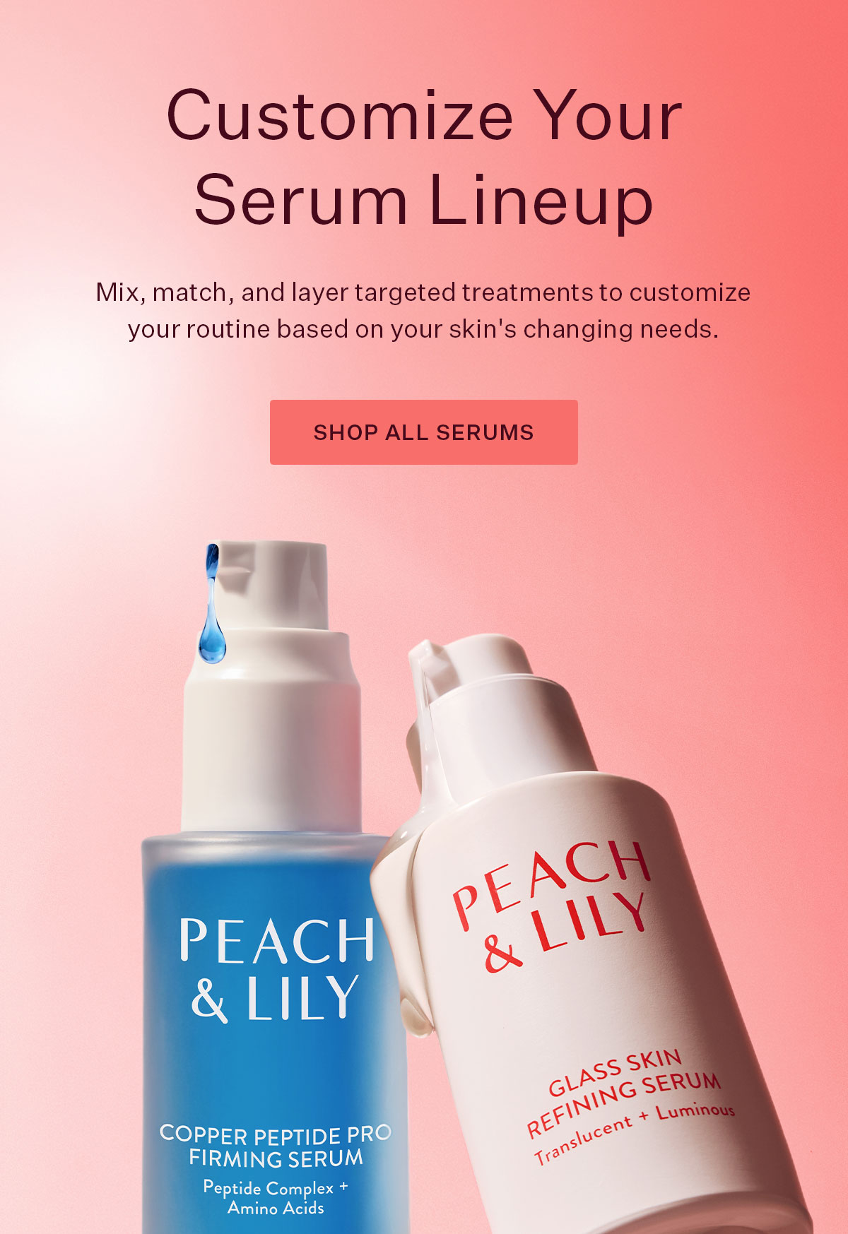 Customize Your Serum Lineup