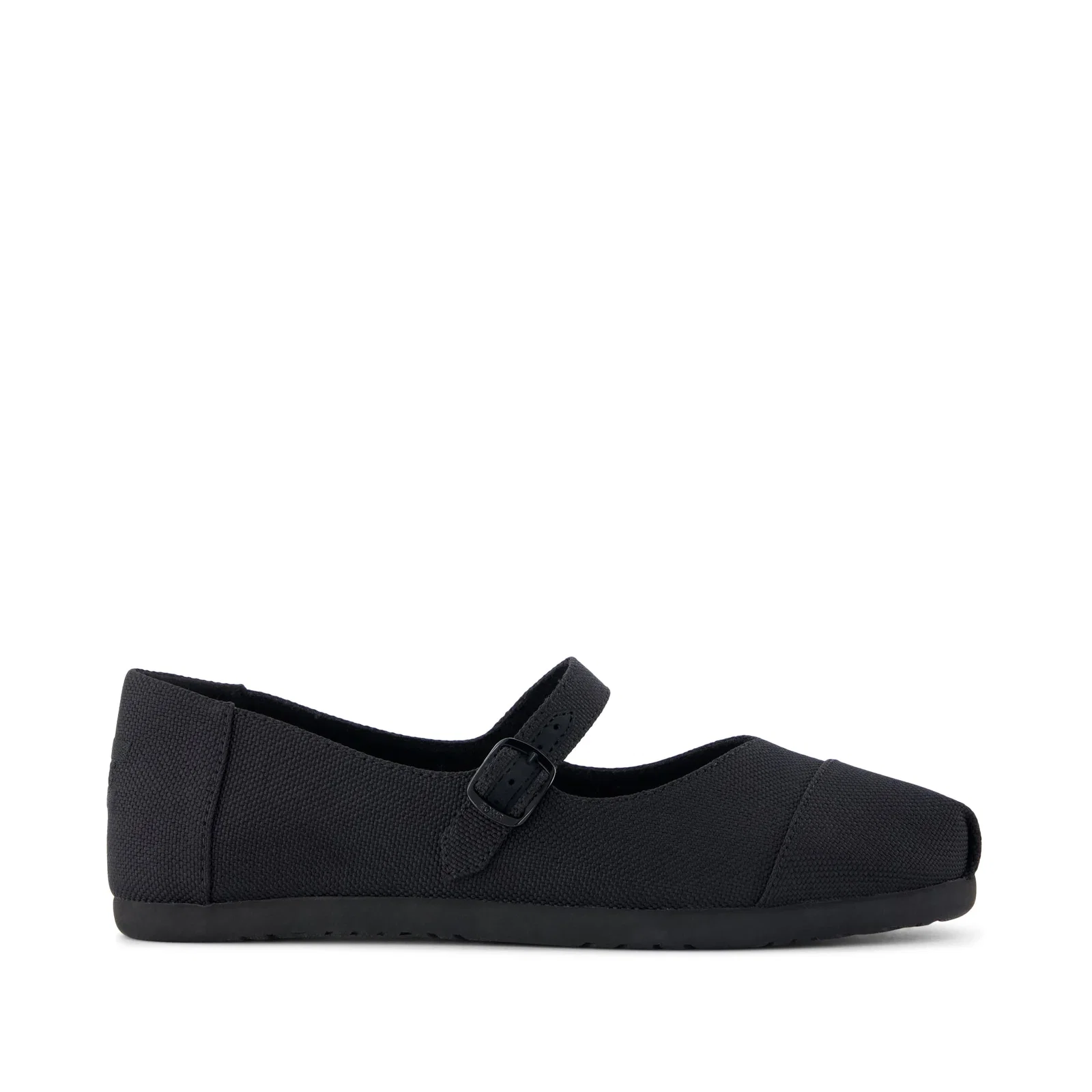 Image of Womens Alpargata Mary Jane Black Canvas