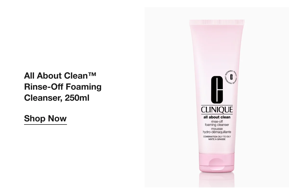 All About Clean™ Rinse-Off Foaming Cleanser, 250ml | Shop Now