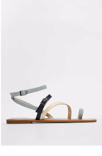 ShoeDazzle Cameryn Gladiator Flat Sandal