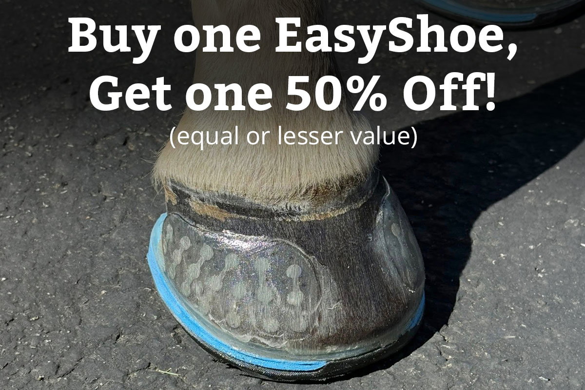 Buy one EasyShoe, Get one 50% Off