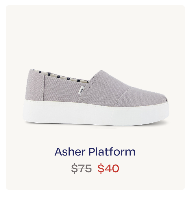 Asher Platform Slip On Sneaker