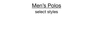 Men’s Polos