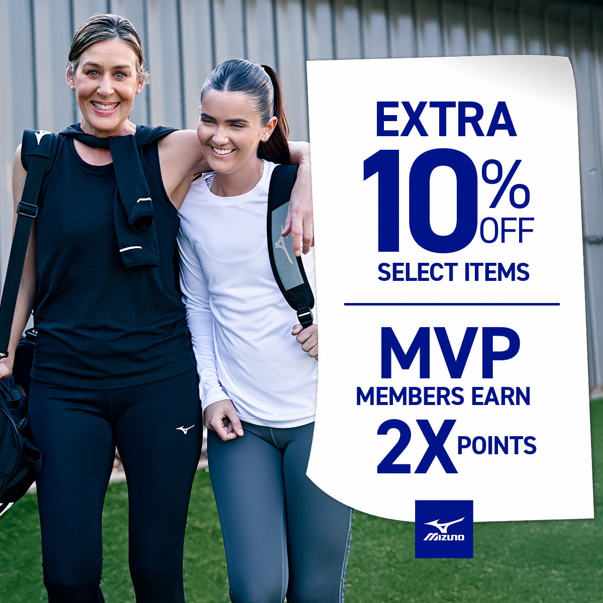 EXTRA 10% OFF SELECT ITEMS - MVP MEMBERS EARN 2X POINTS