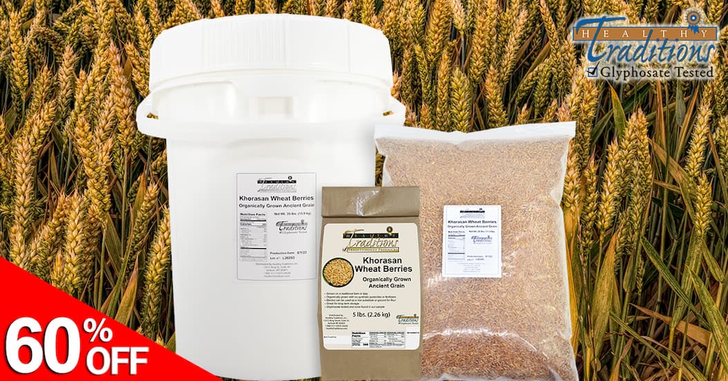 60% OFF Khorasan Wheat Berries