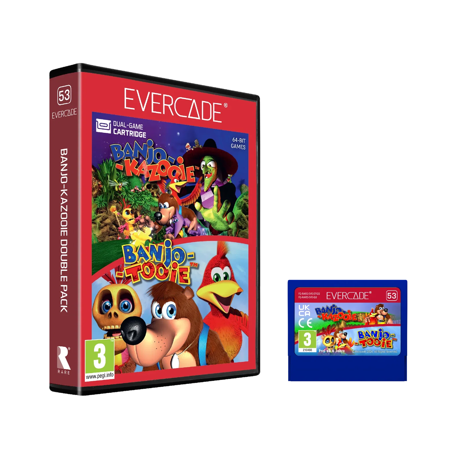 Image of Evercade Cartridge Banjo-Kazooie Double Pack