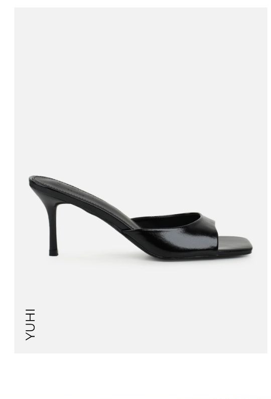 YUHI BLACK HEEL 