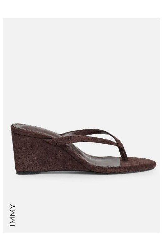 IMMY BROWN WEDGES