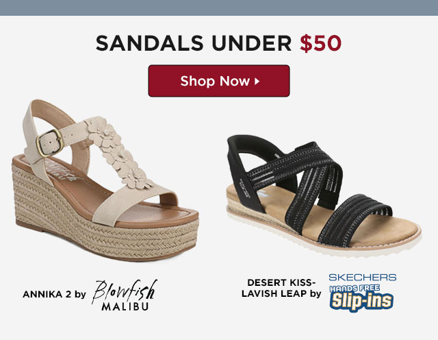 Shop Sandals Under $50