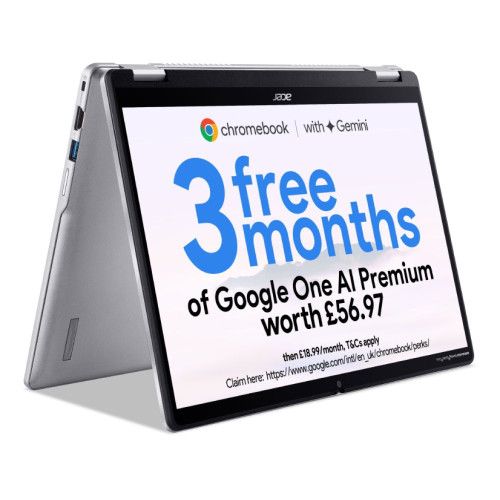 Acer ChromeBook Spin 314 Convertible Intel N100 4GB RAM 128GB SSD 14" ChromeOS Laptop