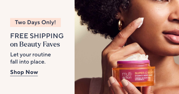 Free Shipping on Beauty Faves