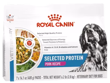 Royal Canin Selected Protein Pork Recipe Fresh Frozen Dog Food