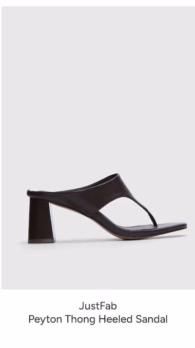 Peyton Thong Heeled Sandal