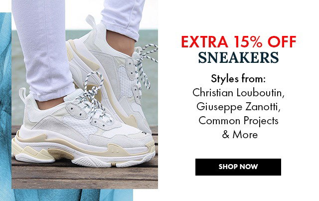 Extra 15% Off Sneakers