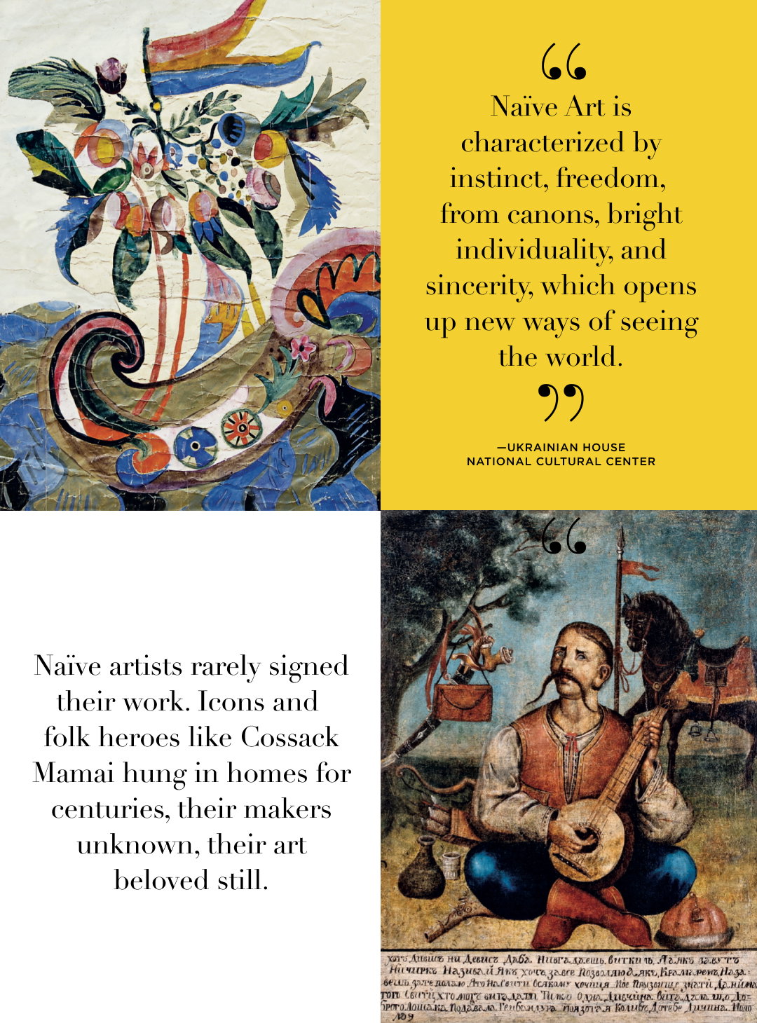 Naïve My Love: Ukrainian Folk Art of the 20th Century