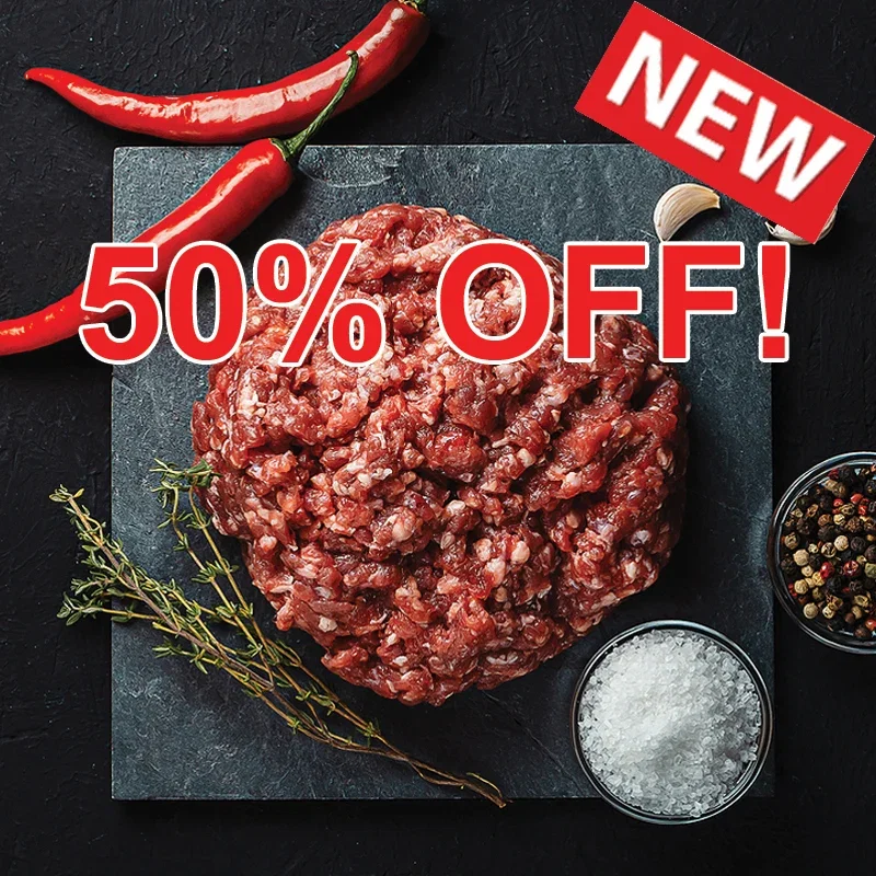 Image of High Fat Ground Beef - approx. 2 lbs. (4 package minimum)