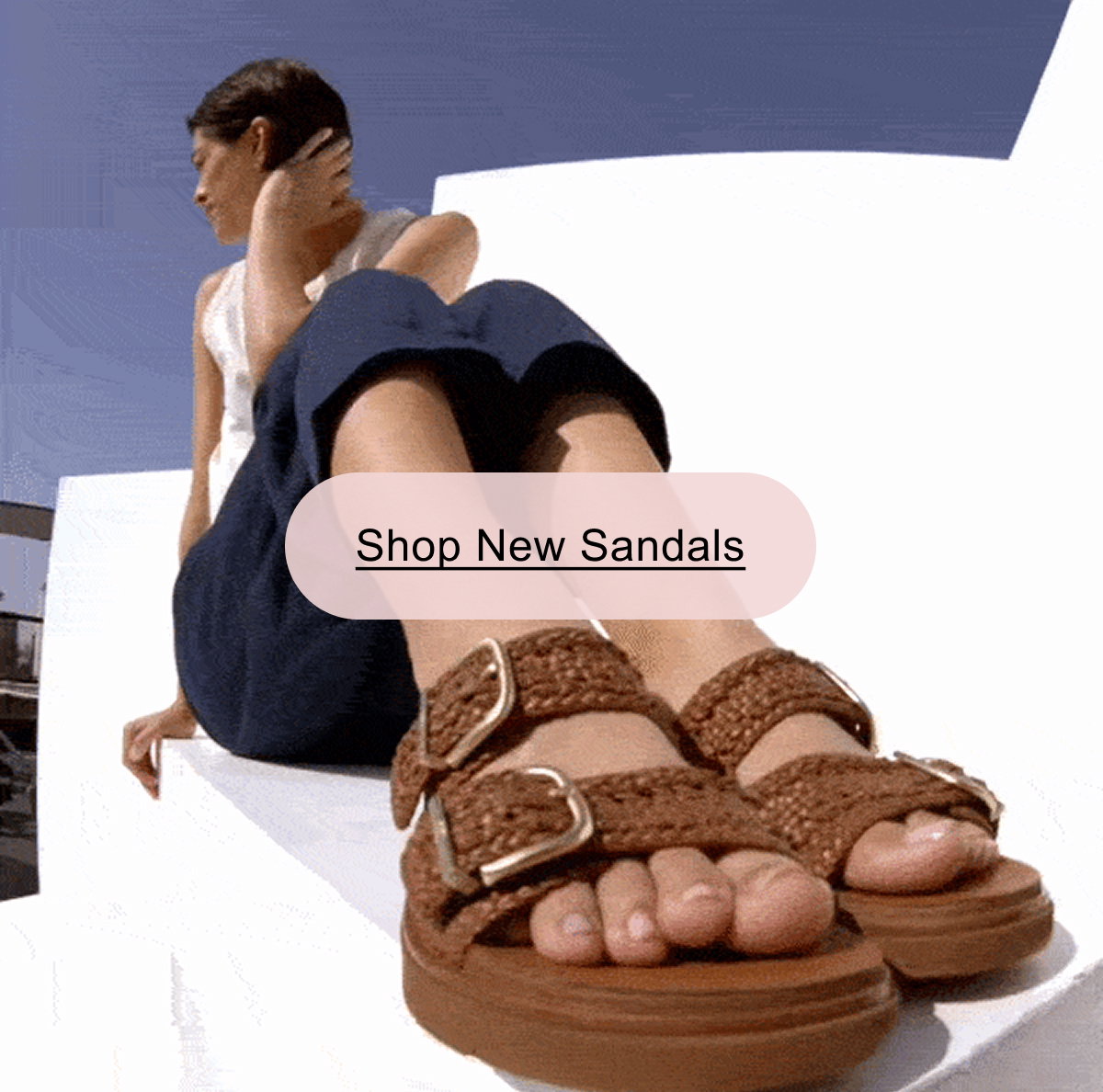 New Sandals Banner