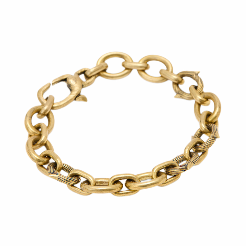 THORN BRACE SMALL CHAIN LINK BRACELET