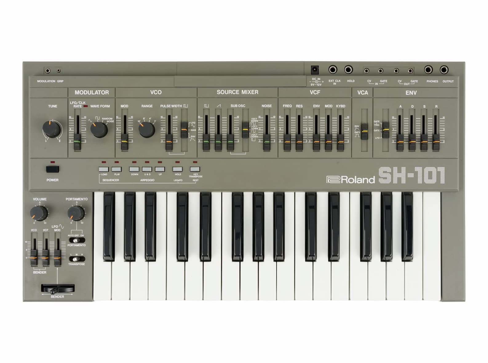 Roland SH-101 Analog Keyboard Synthesizer
