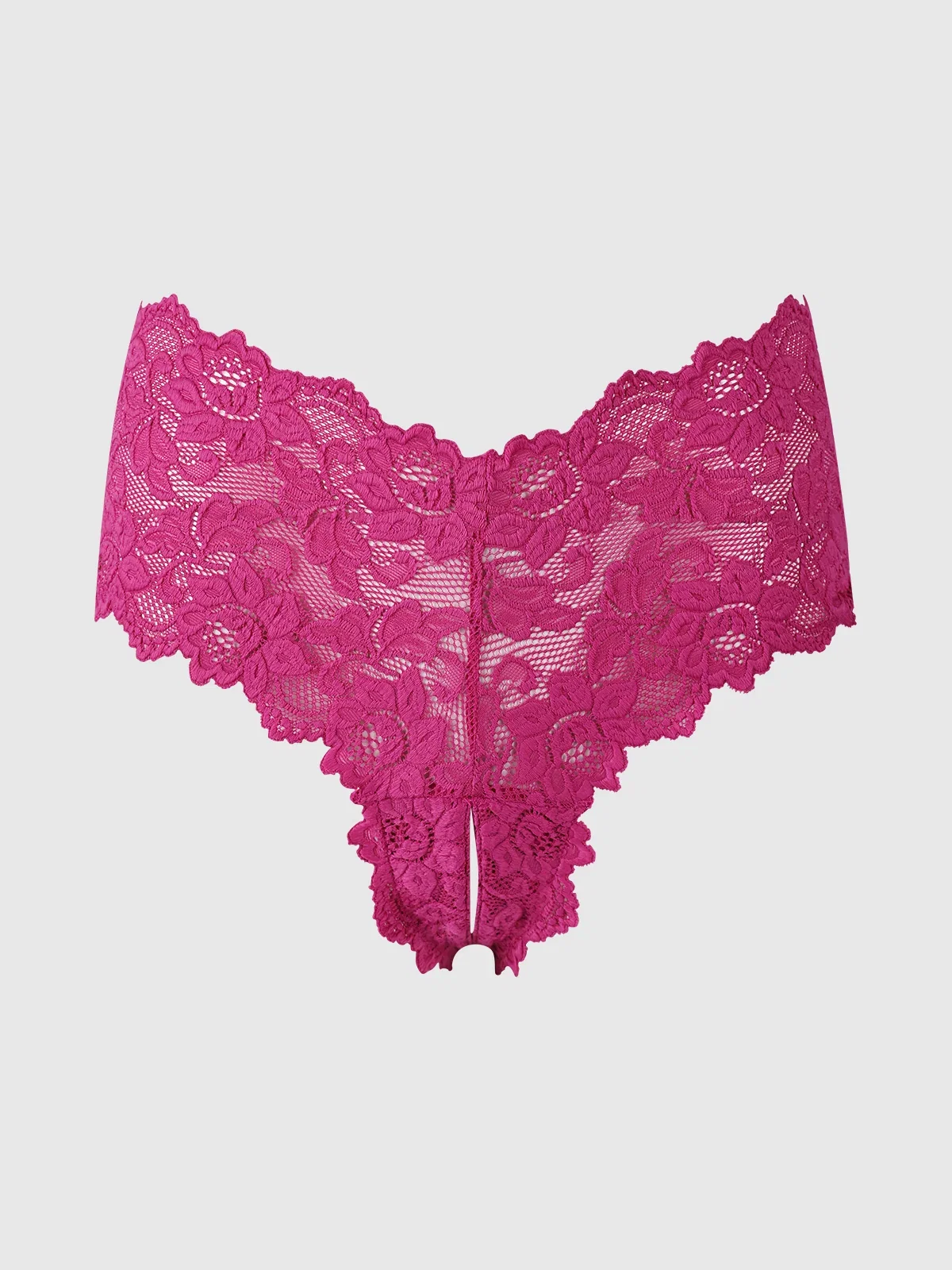 Image of Jessica Lace Crotchless Cheeky
