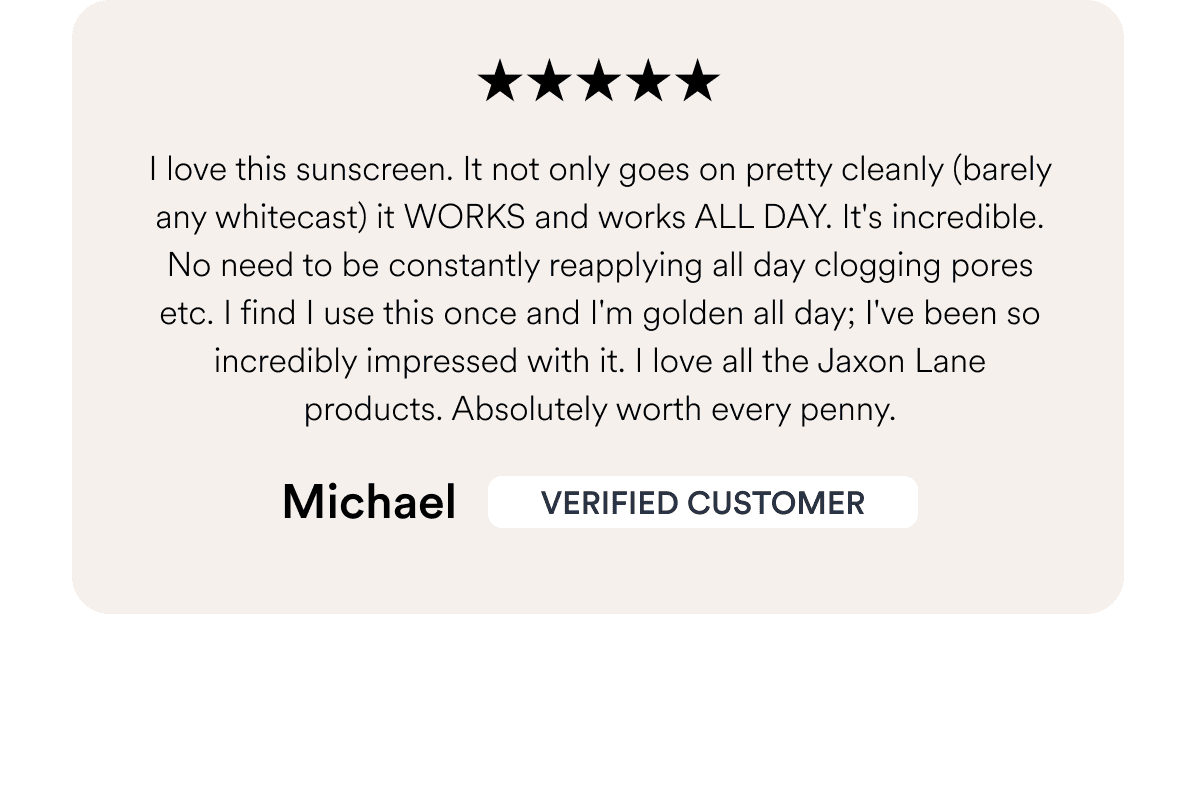 Michael, Verified Customer