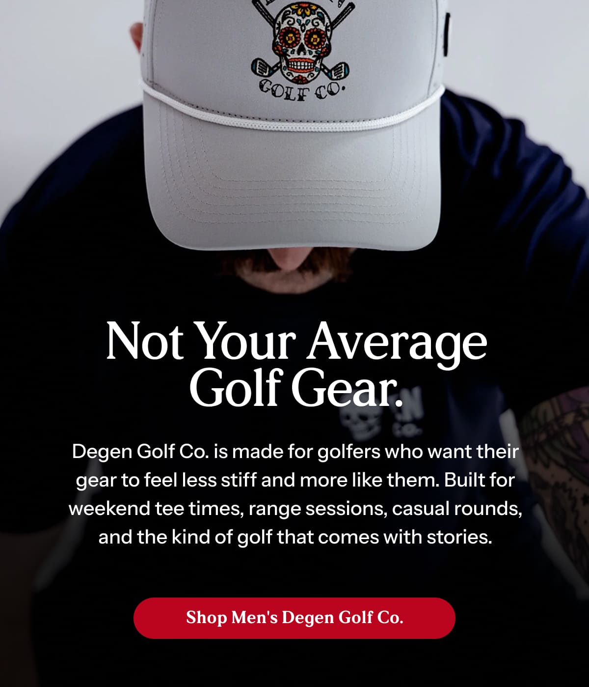 Not Your Average Golf Gear.
