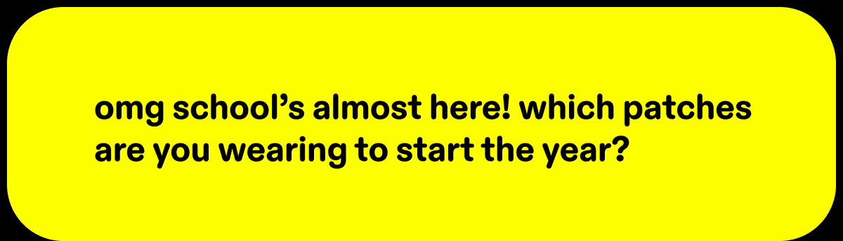 omg school's almost here!