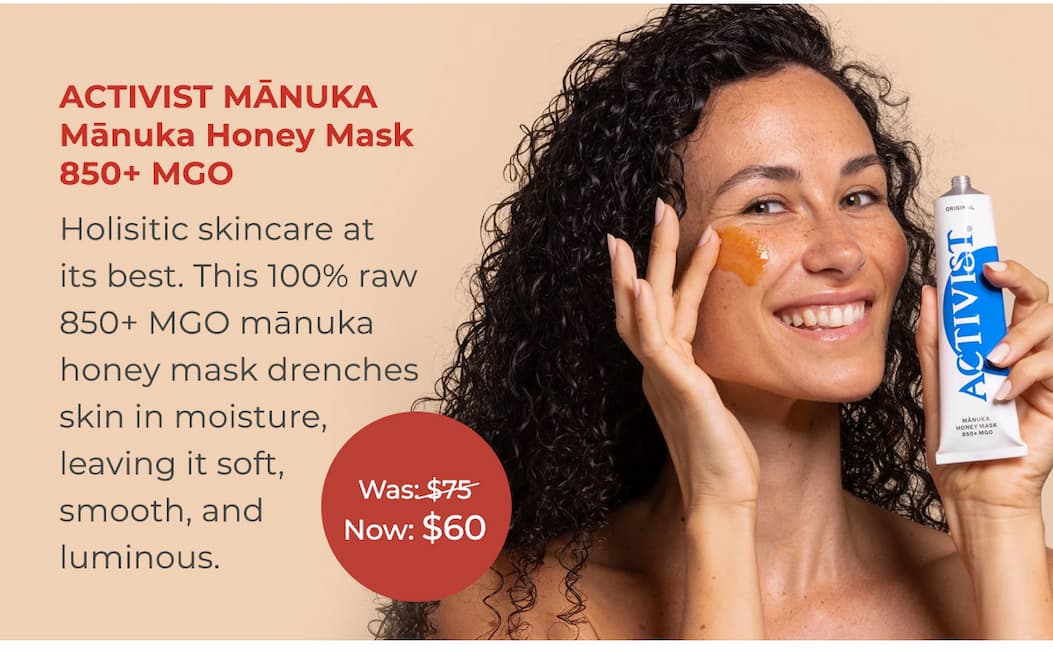 ACTIVIST MĀNUKA Mānuka Honey Mask 850+ MGO