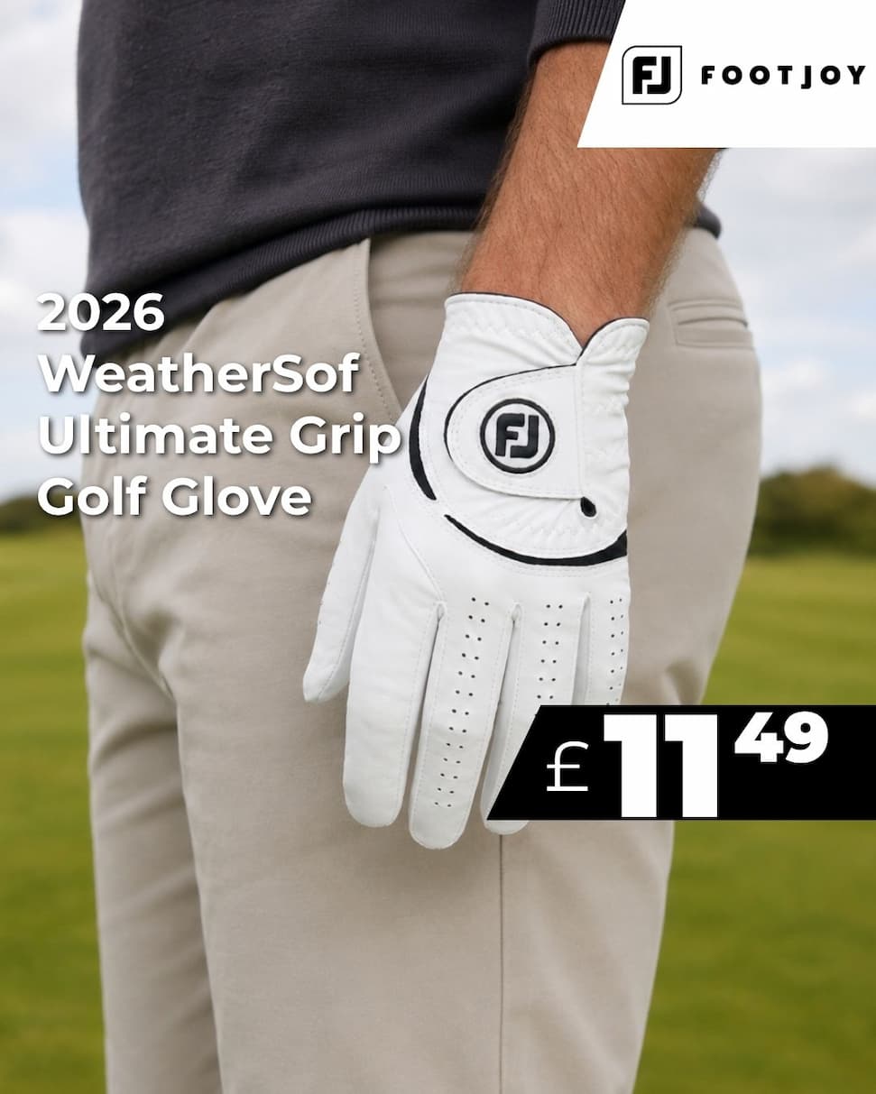 FootJoy Mens 2026 WeatherSof LH Ultimate Grip Performance Golf Glove