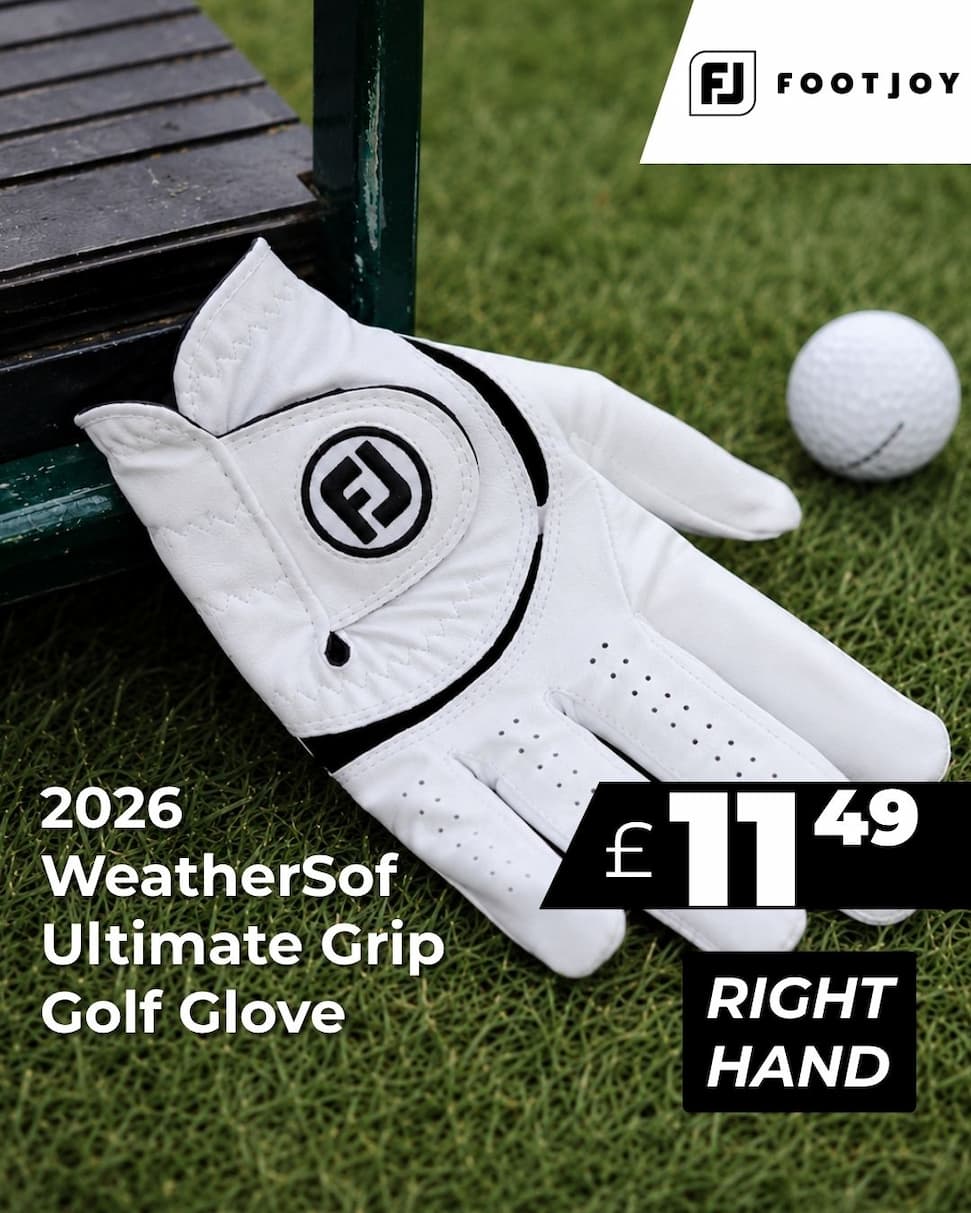 FootJoy Mens 2026 WeatherSof RH Ultimate Grip Performance Golf Glove