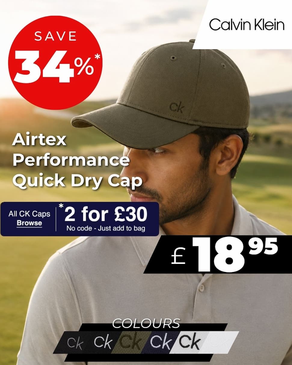 Calvin Klein Unisex 2026 Airtex Performance Adjustable Quick Dry Cap