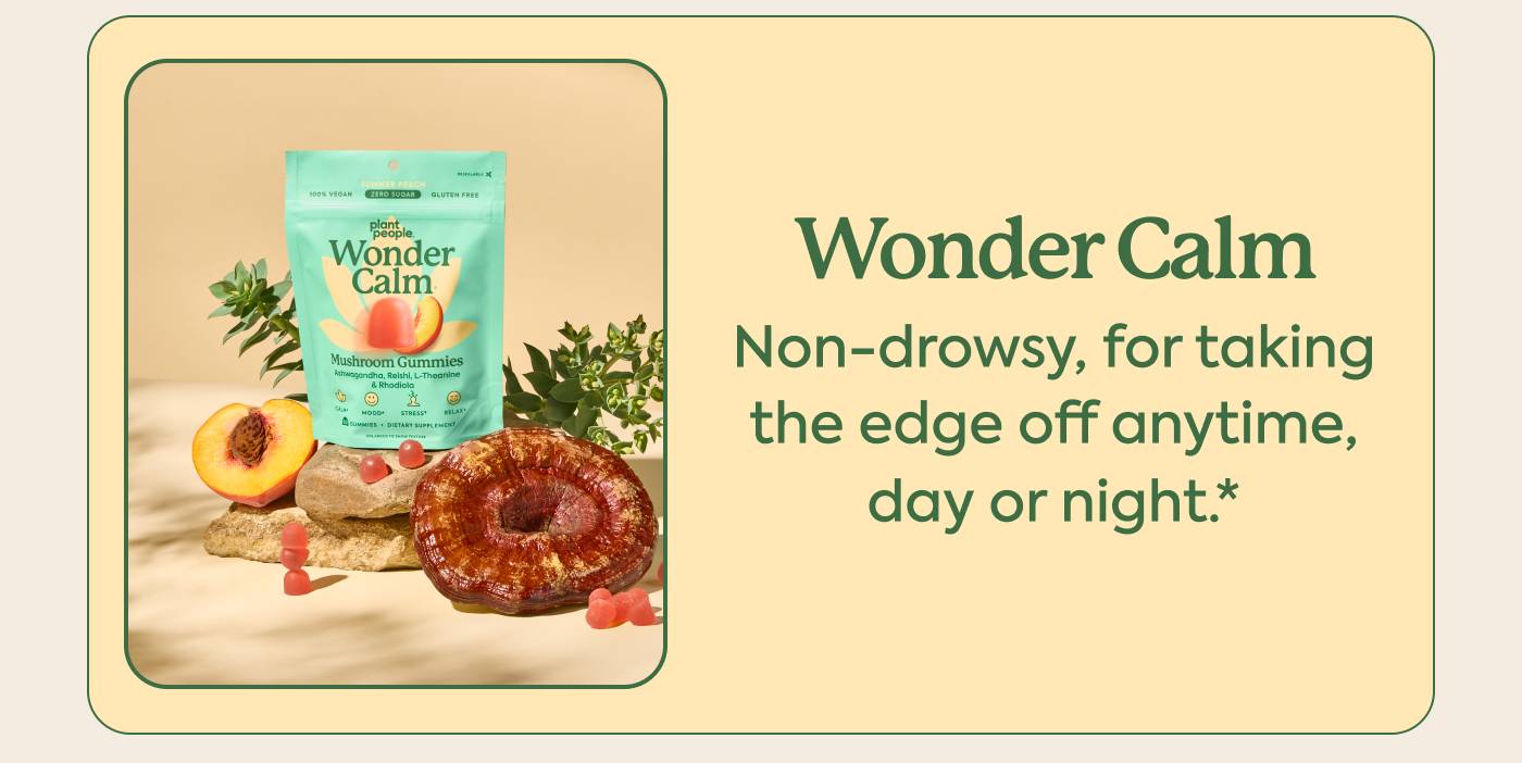 Wonder Calm — non-drowsy, for taking the edge off anytime, day or night