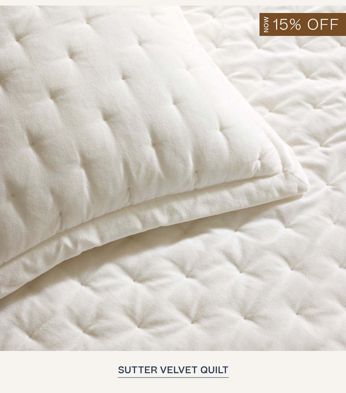 Sutter Velvet Quilt