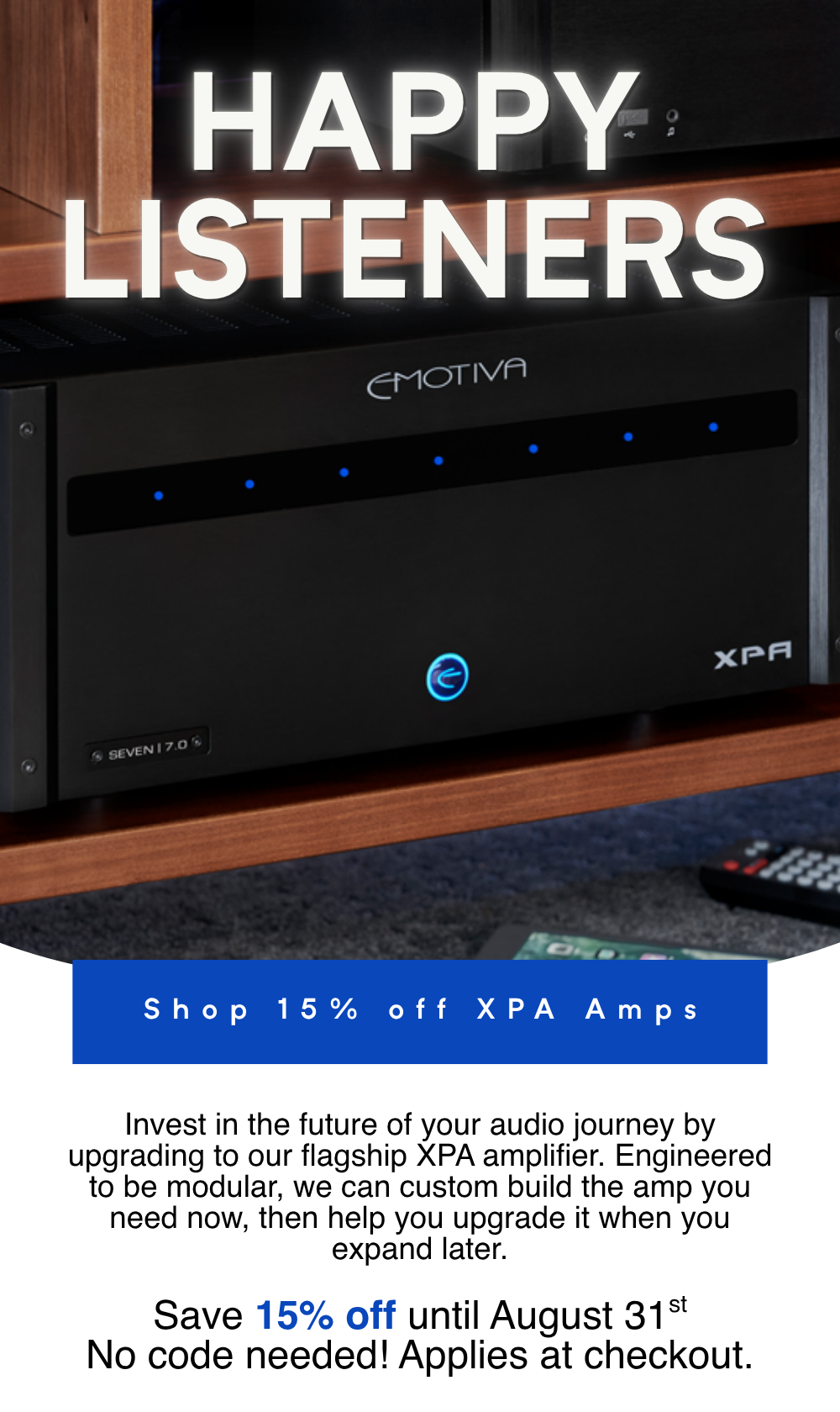 Shop 15% off XPA Amps