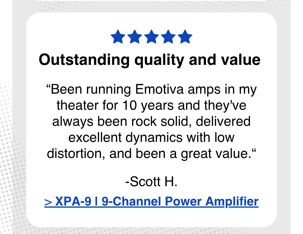 Shop XPA-9 Gen3 9 Channel Audiophile Home Theater Power Amplifier