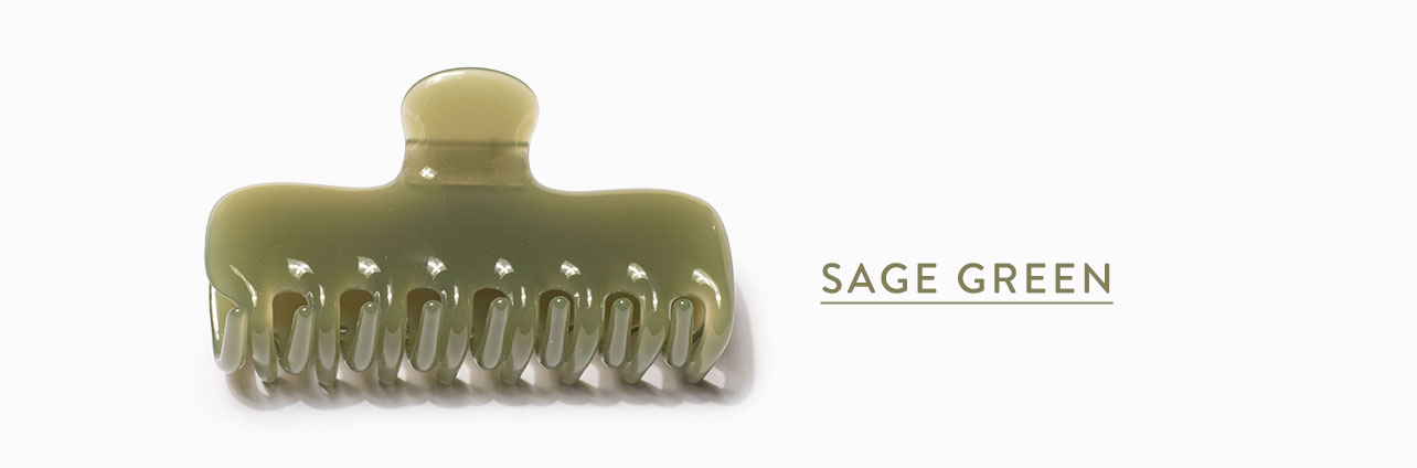 Sage Green Jelly Claw Clip Sage Green Jelly Claw Clip