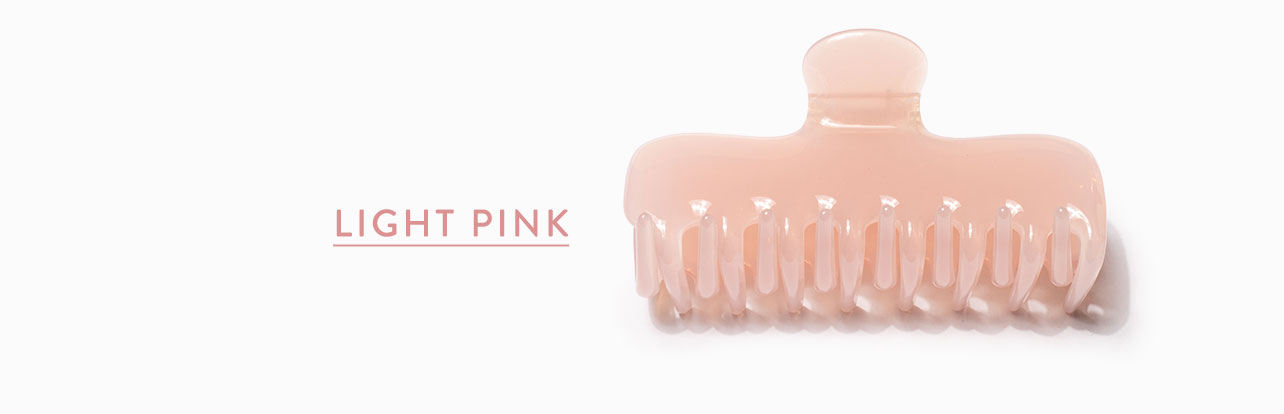 Light Pink Jelly Claw Clip Light Pink Jelly Claw Clip