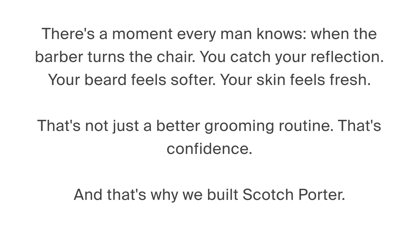 And that's why we built Scotch Porter