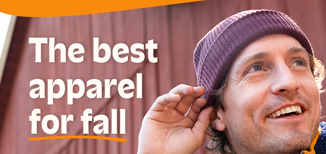 The best apparel for fall