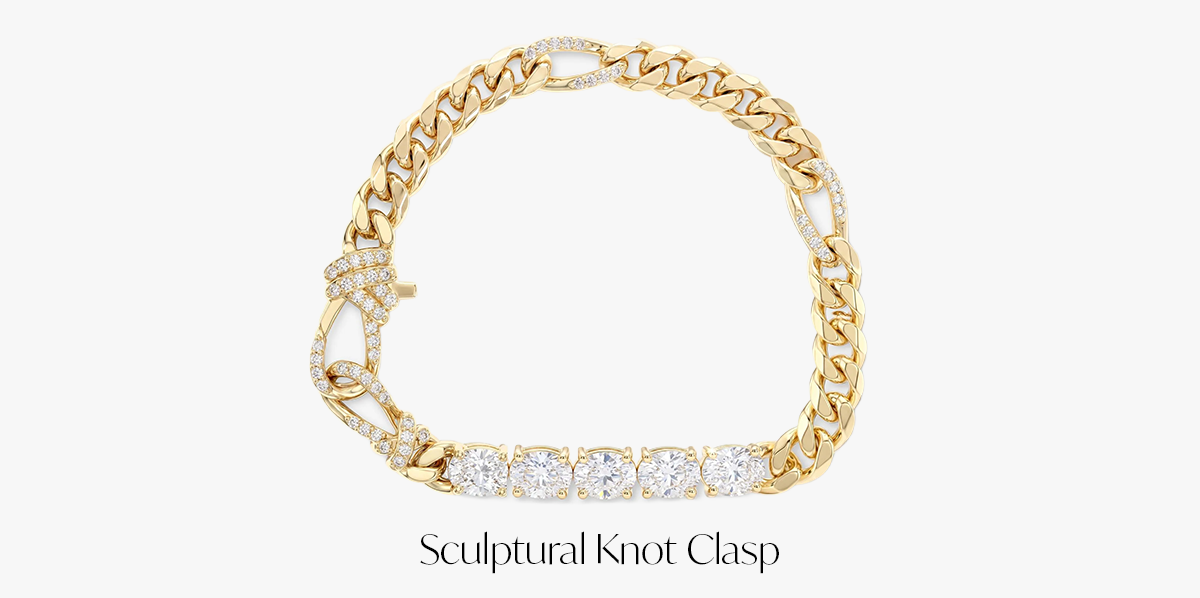 Sculptural Knot Clasp