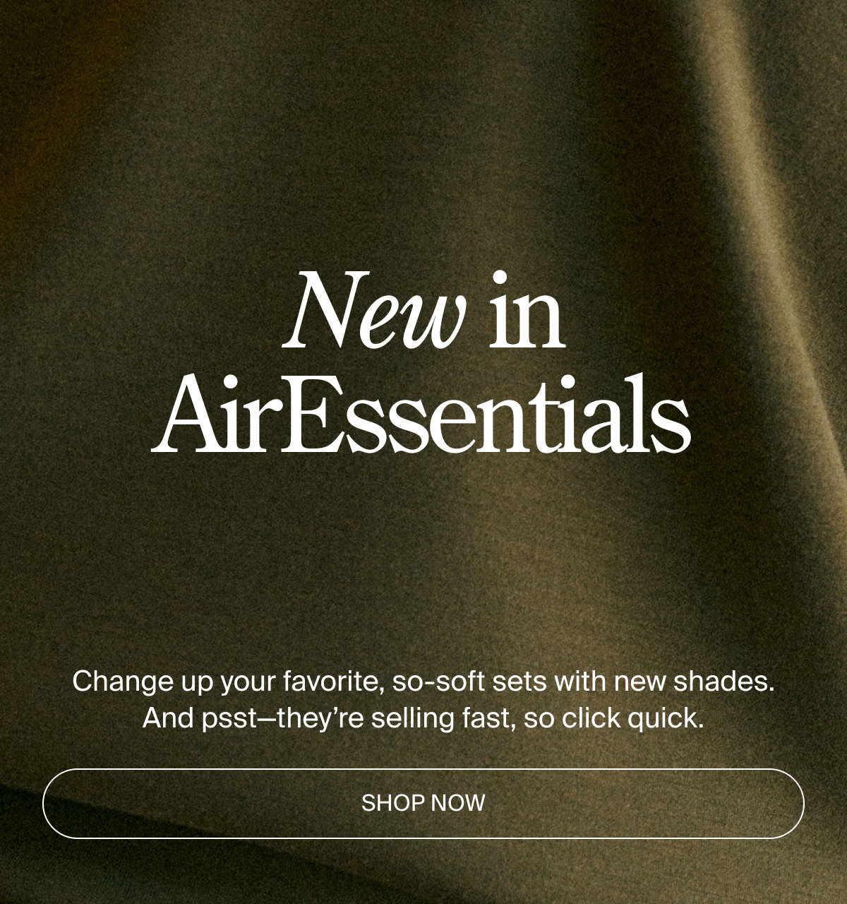 New in AirEssentials