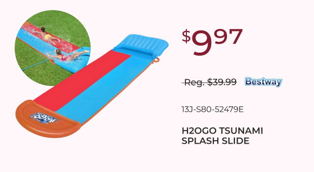 Tsunami Splash Slide