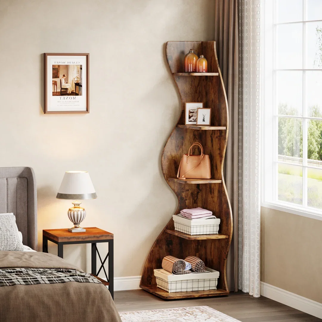 Arhab Corner Bookcase