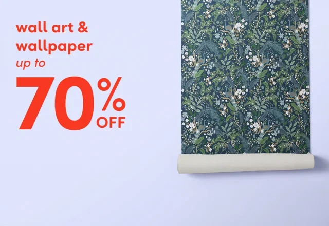 wall art & wallpaper clearance