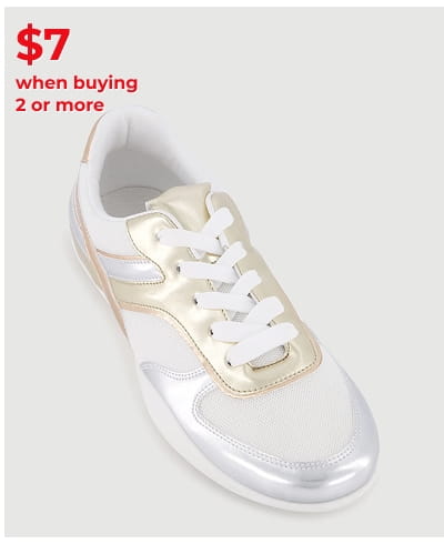 Shop Contrast Low Top Sneakers