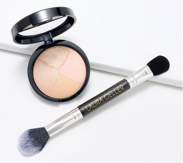 Laura Geller Super-Size Highlighter Palette with Brush